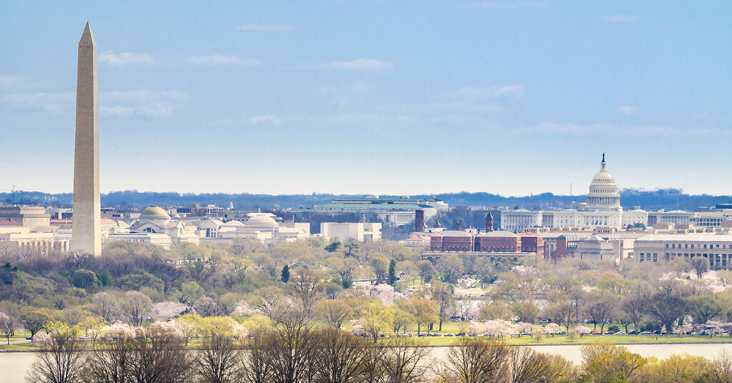 Skyline image of Washington, D.C.