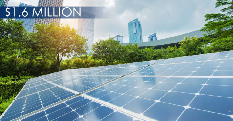 Solar Panels: $1.6 Million C-PACE Financing