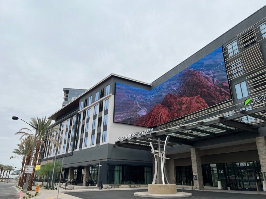 Photo of the AC Marriott & Element by Westin after opening