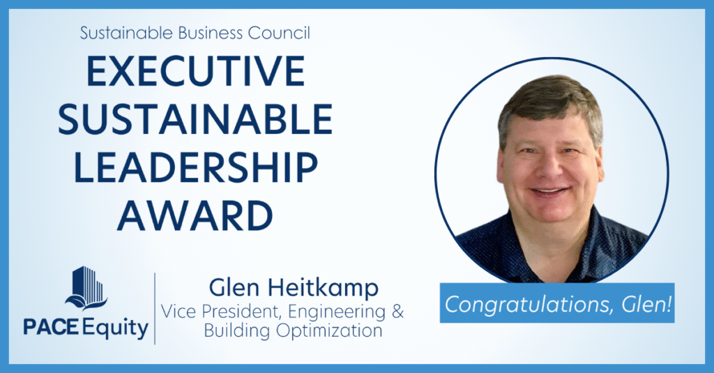 PACE Equity VP Glen Heitkamp Wins Sustainable Leader Award | PACE ...